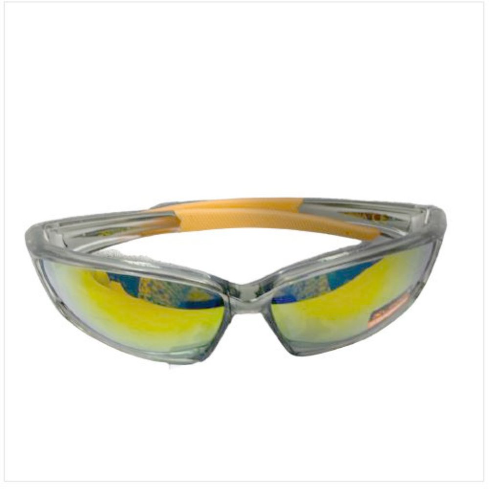 Xloop  Transparents Outdoor Sporty Wraparound Sun Shades unisex  ORANGE …